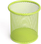Tamaki Pen Holder Cup for Desk, Wire Mesh Pencil Cup Holder for Desk Office Pen Organizer (Green)
