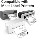 4x6 Thermal Labels, 2 Packs of 500 4x6 Fold Labels - Compatible with JADENS, ASprink, Phomemo, Rollo, Zebra, Omezizy and Other Thermal Printers