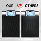 Bubble Mailers 8.5x11inch 40Pack Black Bubble Mailers Self-Seal Padded Mailing Envelopes Bubble Opaque Padded Mailer for Small Businesses to Package and Mail Jewelry Cosmetics#2