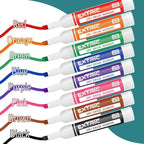 EXTRIC Dry Erase Markers Bulk 48 Pack, Whiteboard Markers Bulk 8 Colors Chisel Tip White Board Marker, Thick Dry Erase Marker for Teachers and Students
