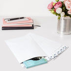 ValBox 6x9 Self Seal Security Catalog Envelopes 250 Count Small White Envelopes for Mailing, Storage and Organizing