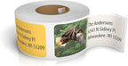 Customized Personalized Address Labels - Made in The USA by Kenco (250 Labels, Forest Wildlife)