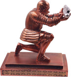 Executive Knight Pen Holder with a Pen Personalized Desk Accessories Decor Home Office Cool Pen Stand Red