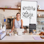 Tinlade 6 Pack Magnetic Dry Erase Whiteboard Message Presentation White Board White Board Dry Erase Aluminum Frame Hanging Whiteboard for School Home Office (36 x 24 Inches)