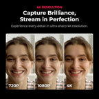 YOLOLIV YoloCam S7, 4K60 Live Streaming Camera with Interchangeable Lens, ToF AutoFocus, MFT Mount, HDMI Out & USB Out(Camera Only)