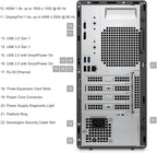 Dell Optiplex Desktop Computer, 7020 Tower Dekstop Pc, 12th Gen Intel 4-Core Processor (Beats Core i7-9700), 64gb Ddr5 Ram, 2tb Pcie Ssd, Dvdrw, WiFi Adapter, Rj-45, Keyboard & Mouse, Windows 11 Pro