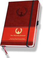 The Phoenix Journal - Best Daily Goal Planner, Organizer, & Calendar for Goal Setting, Gratitude, Happiness, & Productivity - Vision Board & Habit Tracking - 12 Weeks, Undated, Hardcover (Classic)