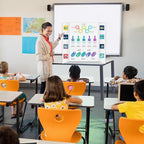 2 Pack Trifold Poster Board 48" X 36", IKAYAS Single sided White Poster Boards, Science Fair Display Boards Posterboard Foamboard for Mounting, Prints, Art, Display,Projects Classroom Supplies