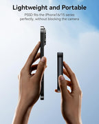 Yottamaster 2TB Magnetic External SSD, Up to 2000MB/s USB 3.2 Gen 2x2 Portable Solid State Drive, Supports 4K ProRes HDR Compatible with iPhone 16/15 Pro Max, Smartphone, Tablet, Laptop - PF20