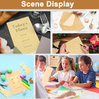 120 Sheets Shimmer Cream Cardstock 8.5 x 11 Off White Paper, 250gsm/92lb Premium Ivory Paper Card Stock for Cards Making, Business Cards, Wedding Invitations, Anniversaries, Menus