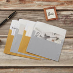 50 Pieces Metallic Color Self Seal Envelopes for Greeting Cards, Invitations, Postcards (Gold, 4x6)