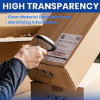 ADHES Packing Tape Shipping Tape Packaging Tape for Moving Boxes, 60yard Per Roll 1.88inch Width 2.7Mil Thickness