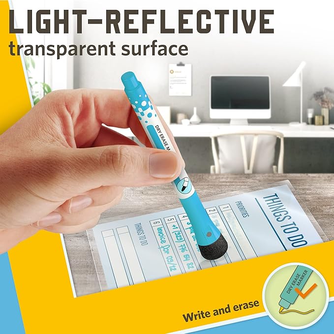 Thermal Laminating Pouches, 5.3 x 7.3 Inches, 3 Mil Thick, 50 Pack, Suited for Photo Size Laminating Sheets 5 x 7