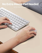 YSAGi Leather Desk Pad Protector, Office Desk Mat, Large Mouse Pad, Non-Slip PU Leather Desk Blotter, Waterproof Laptop Desk Writing Pad for Office and Home (23.6" x 13.8", Eggshell)