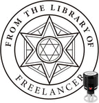 Custom Ink Stamp | Personalized Self Inking Stamp Gifts for Book Lovers, Readers, Teachers | 5 Ink Colors (Star-04)