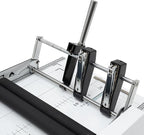 Booklet Maker A3 Paper Folding Binding Machine, MAX 11.7"×16.5" Paper Folder Stapler Machine, 2 in 1 Multifunctional Automatic Book Maker Stapling Machine for Schools Print Stores Offices Factory