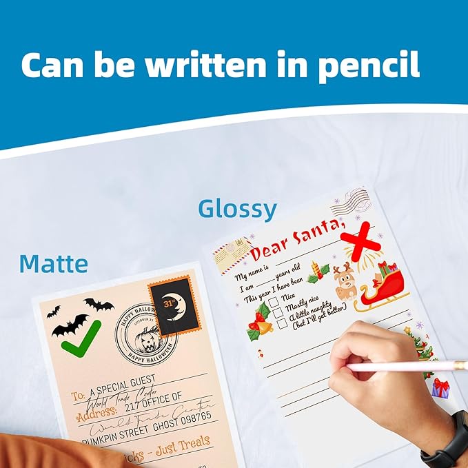 Uinkit Matte Thermal Laminating Pouches, 9 x 11.5 Inches 3 Mil Thick Clear Anti-Glare with Matte Finish 50 Pack Fitted for Letter Size Laminating Sheets 8.5 x 11