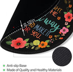 Funny Quotes Office Work Coworker Colleague Mouse Pad, Desk Sign Small Round Mousepads, Mini Travel Mouse Mat for Wireless Computer Laptop, Office Accessories, 8.6 x 8.6 inch