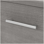 Bush Furniture Somerset 2 Drawer Lateral File Cabinet in Platinum Gray