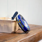 ABRO 36 Pack Blue Painters Tape: 24mm x 55M All Purpose Blue Tape, Temporary Labeling, Easy Tear, Clean Removal, Masking Tape Colored, DIY or Pro Use