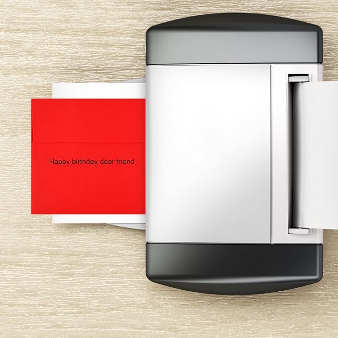 50 Pack 5x7 Envelopes - Self Seal for Weddings, Invitations, Photos, Greeting Cards & Mailing (Red)