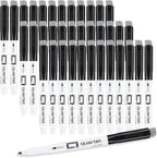 Quartet Dry Erase Markers, Fine Tip White Board Dry Erase Markers with DryGuard Ink Protection, Office Essentials, Black, 36 Pack (Q120Z01-R)