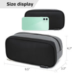 Large Capacity Pencil Case Multi-Slot Pencil Pouch Durable Pencil Box Portable Office Pen Bag with Zipper