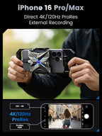 MOVE SPEED Magnetic 1TB Portable External SSD - 2000MB/s USB-C 3.2x2, PS5/PC/Smartphone Compatible Portable Drive, Compact Durable Storage for Gamers & Creators