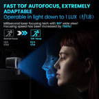 ROCWARE RC08 2K Webcam with Speaker, Webcam for PC, HD Web Cam with Noise Reduction Mic/Harman Speaker/4X Eptz/Privacy Cover/0.2S Auto-Focus/Low Illumination, Computer Camera for Zoom/Teams/Meeting