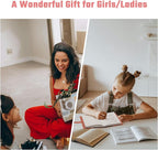 Lock Diary for Women Diary with Lock for Girls A5 Leather Locked Journal 260 Pages 100 GSM Refillable Journal with Lock for Teens Secrets Flower Journals with Combination Passwords, 5.7"x8.3", Pink