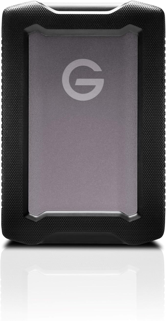 SanDisk Professional 6TB G-Drive ArmorATD - Rugged, Durable Portable External Hard Drive HDD, USB-C, USB 3.2 Gen 1 - SDPHE1G-006T-GBAND