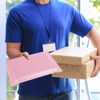 Bubble Mailers A4 Paper Size, 12x10 Padded Envelopes for Shipping, 25 Pack Mailing Packages with Self Seal Adhesive, Waterproof Bubble Envelopes (Pink)