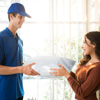 Large Poly Mailers 24x24 Inch 50 Pcs, Extra Large Shipping Bags for Clothing with Self-Sealing Tear-Resistant, Waterproof Poly Bags, Mailing Envelopes for Small Business (White)