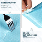Bubble Mailers A4 Paper Size, 12x10 Padded Envelopes for Shipping, 25 Pack Mailing Packages with Self Seal Adhesive, Waterproof Bubble Envelopes (Light Blue)
