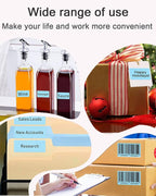 2.25 x 1.25 White Direct Thermal Labels, Self-Adhesive Address Shipping Barcode Thermal Stickers,Thermal Printer Labels Compatible with Rollo & Zebra & MUNBYN, 1000 Labels for Printer