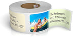 Customized Personalized Address Labels - Made in The USA by Kenco (250 Labels, Tropical Beach)