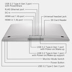 Dell 27 All-in-One Desktop ec27250-27-inch FHD (1920 x 1080) Display, Intel Core 5 Processor 120U, Intel Graphics, 16GB DDR5 RAM, 512GB SSD, Windows 11 Home, Onsite Service - White