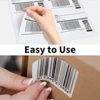 BESTEASY 3-1/3 X 4 Inches Shipping Address Labels, Thermal Sticker Labels, 6 up Self Adhesive Sticker for Laser and Inkjet Printer, 500 Sheets 3000 Labels