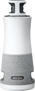 RICOH Meeting 360 | 360° Conference Room Camera - AI-Powered - Active Speaker Focus - Plug and Play - Zoom Certified - Works with Microsoft Teams, Google Meet, Cisco Webex