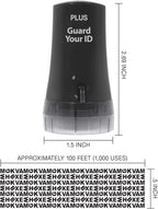Guard Your ID Advanced 2.0 Rollers Identity for Theft Address Eraser and Security Prevention (Regular 3-Pack, Black)