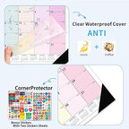 2026 Desk Calendar - 18 Monthly Calendar 2026-2027, Jan 2026 - Jun 2027, 17" x 12", Large Desk Calendar 2026-2027 with Thick Paper, Large Blocks, Stickers, Home or Office Calendar for Easy Organizing