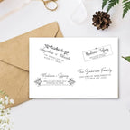 EAQ Custom Stamp Self Inking Return Address Stamp, Personalized Stamp with Text Logo | Business Logo Stamp | Address Stamp | Wedding Stamp