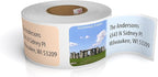 Customized Personalized Address Labels - Made in The USA by Kenco (250 Labels, World Destinations)