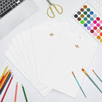 Geyee 100 Pcs Clasp Manilla Envelopes 9 x 12 Inch Gummed Colored Envelopes for Storing or Mailing for Home Office Business Supplies(White)