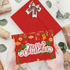 Red 5x7 Envelopes 100 Pack, Goefun A7 Self Seal Printable Invitation Envelopes for 5x7 Cards, Christmas, Birthday, Engagement, Anniversaries, 5.25 x 7.25 in, 120 GSM