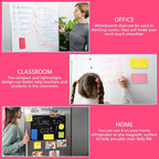 48 Pack Dry Erase Erasers, Magnetic Whiteboard Erasers, Magnetic Dry Erasers for White Board, White Board Erasers Ideal for Classroom, Home, Office, 6 Colors