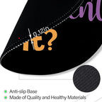 Funny Work Mouse Pad, Small Round Mouse Pads for Desk, Mini Travel Mousepad for Wireless Computer Laptop, Office Desk Accessories, But Did You Document It, 8.6 x 8.6 inch