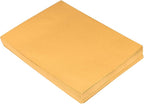 JAM PAPER 10 x 13 Open End Catalog Premium Envelopes with Peel and Seal Closure - Brown Kraft Manila - 50/Pack