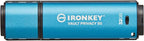 Kingston Ironkey Vault Privacy 50 USB 32GB Flash Drive | FIPS 197 Certified | XTS-AES 256-bit | BadUSB and Brute Force Protection | Mult-Password Option | IKVP50/32GB