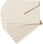 20 Pcs White Envelopes 4 x 6,A6 Envelopes, Card Envelopes, White Paper Envelopes, Invitation Envelopes, Postcard Envelopes(Ivory White)